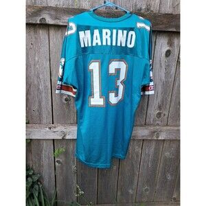 Dan Marino NFL Miami Dolphins Jersey #13  Champion Green Size Xl